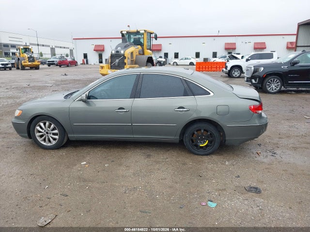 Auction sale of the 2007 Hyundai Azera Limited/se, vin: KMHFC46F97A183063, lot number: 46184822