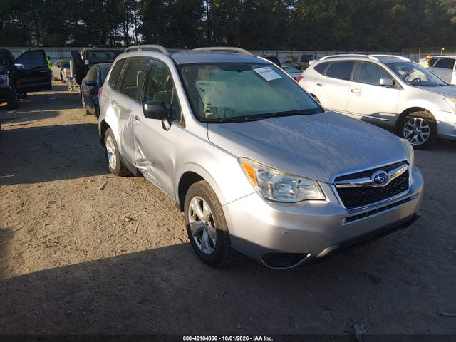 Aukcja sprzedaży 2015 Subaru Forester 2.5i, vin: JF2SJABC9FH816185, numer aukcji: 46184866