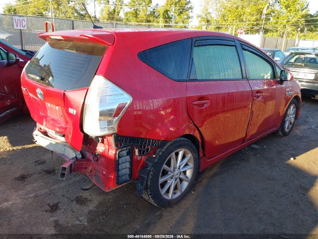 2012 Toyota Prius V Five მანქანა იყიდება აუქციონზე, vin: JTDZN3EU7C3094287, აუქციონის ნომერი: 46184890