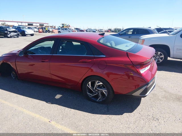 Продажа на аукционе авто 2025 Hyundai Elantra Sel Convenience, vin: KMHLS4DG6SU905307, номер лота: 46184891