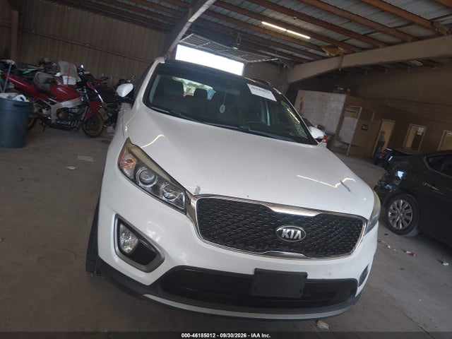 46185012 :رقم المزاد ، 5XYPHDA58GG155652 vin ، 2016 Kia Sorento 3.3l Ex مزاد بيع