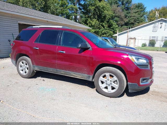 46185020 :رقم المزاد ، 1GKKVPKD7GJ221753 vin ، 2016 Gmc Acadia Sle-2 مزاد بيع
