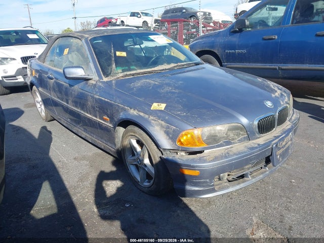 Продаж на аукціоні авто 2002 Bmw 325ci, vin: WBABS33422PG85261, номер лоту: 46185160