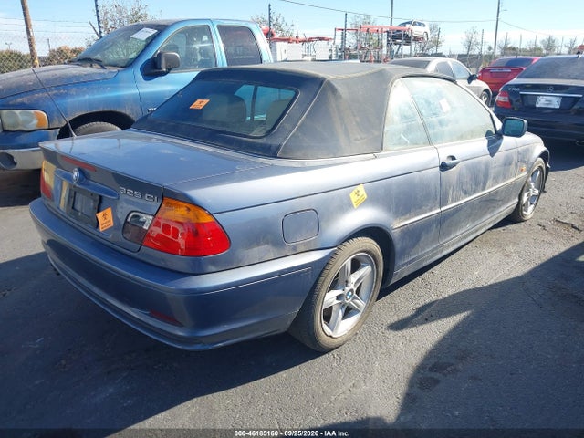 2002 Bmw 325ci მანქანა იყიდება აუქციონზე, vin: WBABS33422PG85261, აუქციონის ნომერი: 46185160