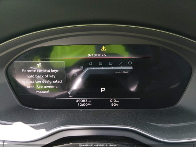 Продаж на аукціоні авто 2024 Audi A4 Premium Plus 45 Tfsi S Line Quattro S Tronic, vin: WAUEAAF41RN009046, номер лоту: 46185162
