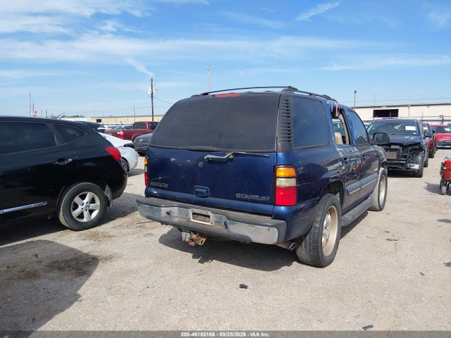 2002 Chevrolet Tahoe Lt მანქანა იყიდება აუქციონზე, vin: 1GNEC13Z12R257946, აუქციონის ნომერი: 46185166