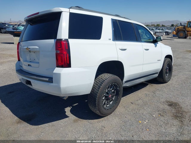 46185180 :رقم المزاد ، 1GNSCAEC1GR105829 vin ، 2016 Chevrolet Tahoe Ls مزاد بيع