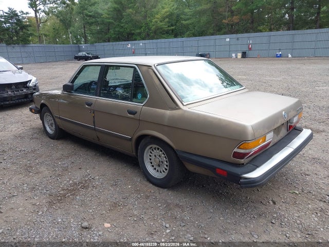 1986 Bmw 528 E Automatic მანქანა იყიდება აუქციონზე, vin: WBADK8307G9705323, აუქციონის ნომერი: 46185239