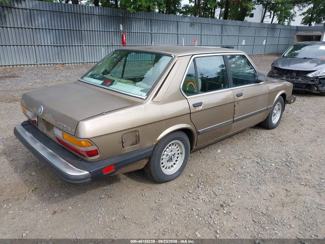 1986 Bmw 528 E Automatic მანქანა იყიდება აუქციონზე, vin: WBADK8307G9705323, აუქციონის ნომერი: 46185239