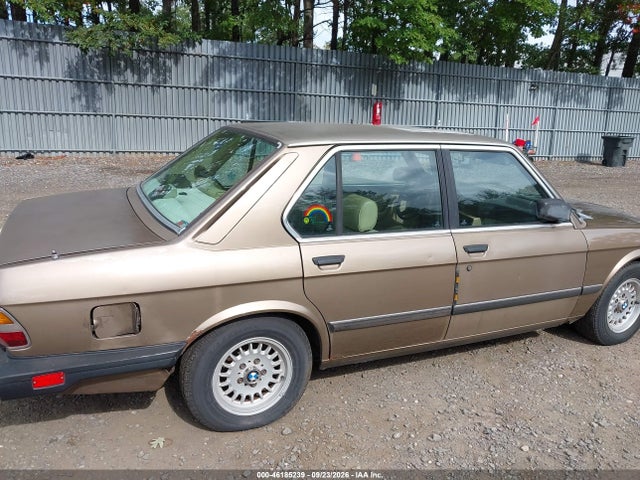 1986 Bmw 528 E Automatic მანქანა იყიდება აუქციონზე, vin: WBADK8307G9705323, აუქციონის ნომერი: 46185239