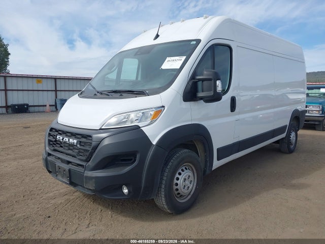 46185259 :رقم المزاد ، 3C6LRVDG5SE519389 vin ، 2025 Ram Promaster 2500 Tradesman High Roof 159 Wb W/pass Seat مزاد بيع