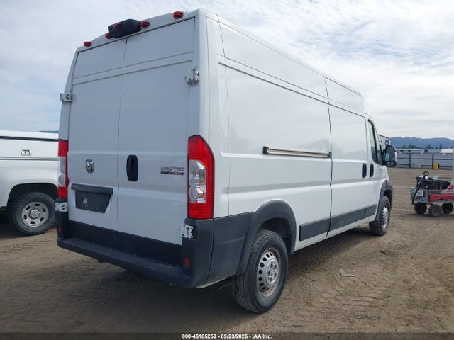 46185259 :رقم المزاد ، 3C6LRVDG5SE519389 vin ، 2025 Ram Promaster 2500 Tradesman High Roof 159 Wb W/pass Seat مزاد بيع