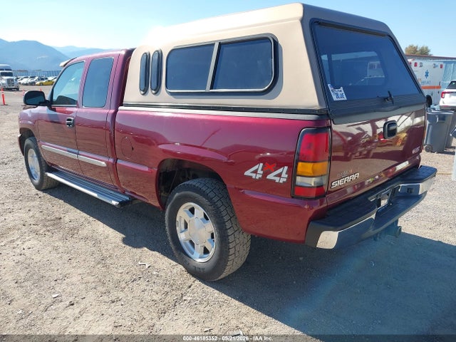 2005 Gmc Sierra 1500 Sle მანქანა იყიდება აუქციონზე, vin: 1GTEK19B85E115174, აუქციონის ნომერი: 46185352