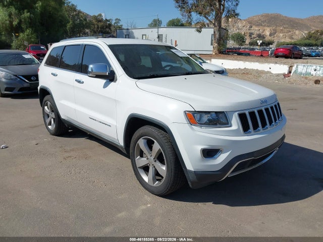 Auction sale of the 2014 Jeep Grand Cherokee Limited, vin: 1C4RJEBGXEC498953, lot number: 46185385