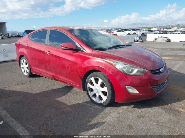 2012 Hyundai Elantra Limited (ulsan Plant) მანქანა იყიდება აუქციონზე, vin: KMHDH4AE0CU186966, აუქციონის ნომერი: 46185405