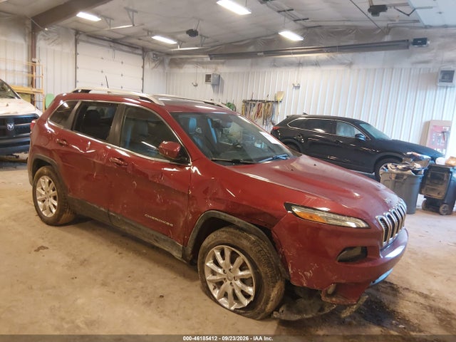 2016 Jeep Cherokee Limited მანქანა იყიდება აუქციონზე, vin: 1C4PJMDS3GW373104, აუქციონის ნომერი: 46185412