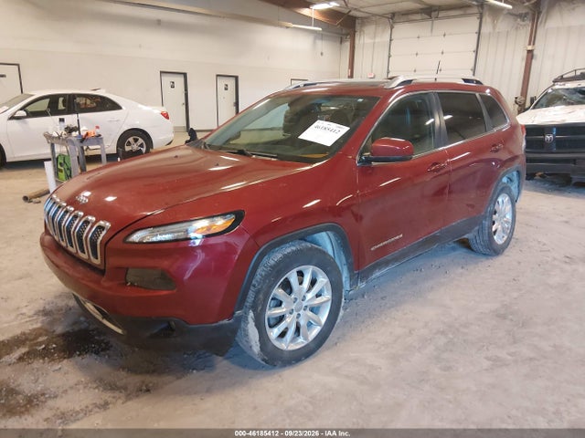 2016 Jeep Cherokee Limited მანქანა იყიდება აუქციონზე, vin: 1C4PJMDS3GW373104, აუქციონის ნომერი: 46185412