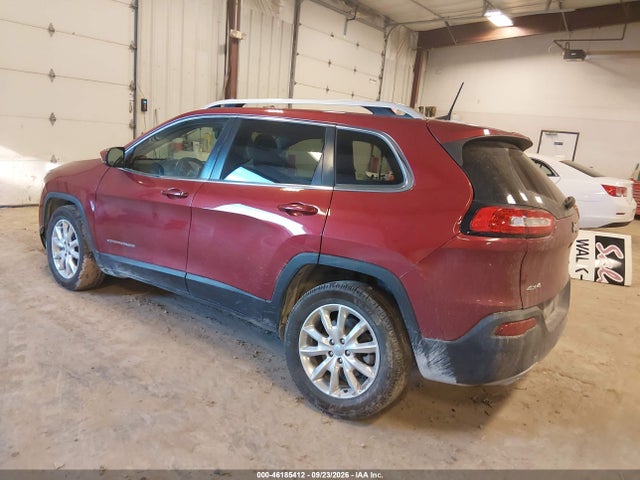 2016 Jeep Cherokee Limited მანქანა იყიდება აუქციონზე, vin: 1C4PJMDS3GW373104, აუქციონის ნომერი: 46185412