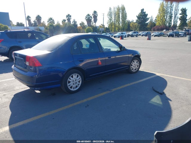 Aukcja sprzedaży 2005 Honda Civic Lx, vin: 2HGES16585H510108, numer aukcji: 46185451