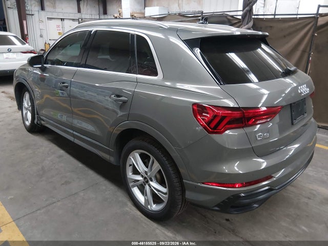 Aukcja sprzedaży 2022 Audi Q3 Premium Plus 45 Tfsi S Line Quattro Tiptronic, vin: WA1EECF39N1083580, numer aukcji: 46185525