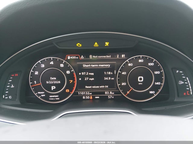 46185569 :رقم المزاد ، WA1LAAF77HD021110 vin ، 2017 Audi Q7 3.0t Premium مزاد بيع