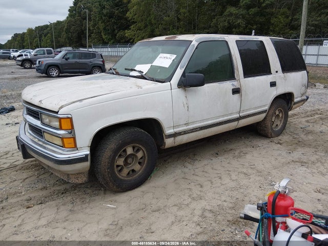 Aukcja sprzedaży 1999 Chevrolet Tahoe Lt, vin: 1GNEC13R8XJ411509, numer aukcji: 46185634