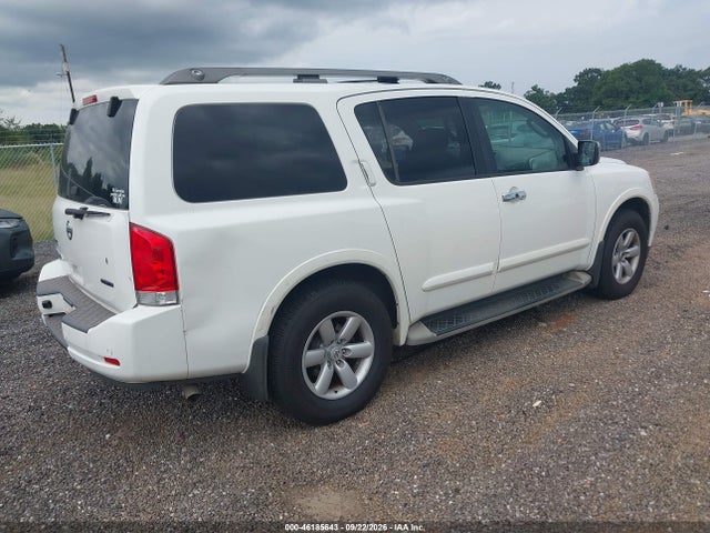2012 Nissan Armada Sv მანქანა იყიდება აუქციონზე, vin: 5N1BA0ND7CN600762, აუქციონის ნომერი: 46185643
