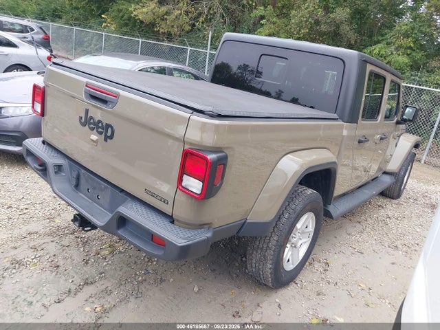 Продаж на аукціоні авто 2020 Jeep Gladiator Sport S 4x4, vin: 1C6HJTAG3LL192862, номер лоту: 46185687