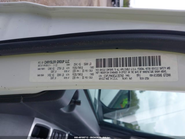 Aukcja sprzedaży 2012 Jeep Liberty Sport, vin: 1C4PJMAK8CW135702, numer aukcji: 46185712
