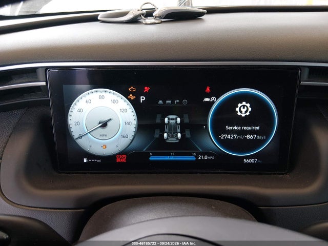 Aukcja sprzedaży 2022 Hyundai Tucson Limited, vin: KM8JECAE7NU052142, numer aukcji: 46185722