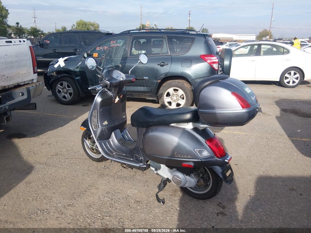 2006 Vespa Granturismo 200 მანქანა იყიდება აუქციონზე, vin: ZAPM319K165004734, აუქციონის ნომერი: 46185758