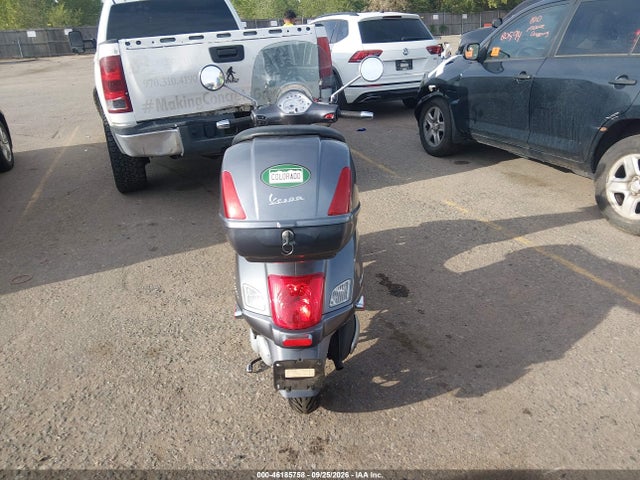 2006 Vespa Granturismo 200 მანქანა იყიდება აუქციონზე, vin: ZAPM319K165004734, აუქციონის ნომერი: 46185758