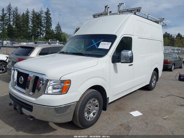 2017 Nissan Nv Cargo Nv3500 Hd Sl V8 მანქანა იყიდება აუქციონზე, vin: 1N6AF0LY6HN810362, აუქციონის ნომერი: 46185787