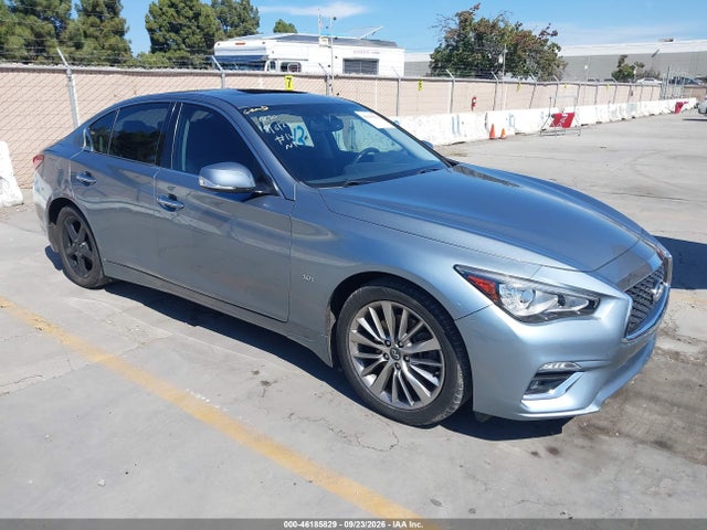 Auction sale of the 2018 Infiniti Q50 3.0t Luxe, vin: JN1EV7AP3JM364728, lot number: 46185829