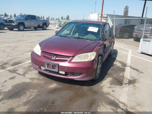 Продажа на аукционе авто 2004 Honda Civic Ex, vin: 2HGES26724H621453, номер лота: 46185867