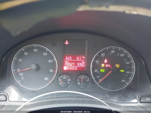 2009 Volkswagen Jetta S მანქანა იყიდება აუქციონზე, vin: 3VWJZ71K39M146970, აუქციონის ნომერი: 46185891