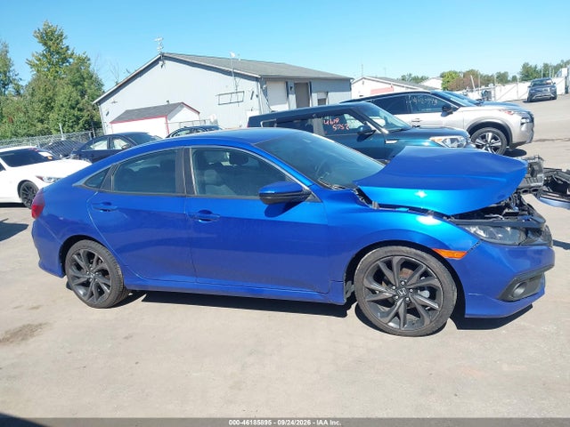 2020 Honda Civic Sport მანქანა იყიდება აუქციონზე, vin: 19XFC2F88LE029378, აუქციონის ნომერი: 46185895