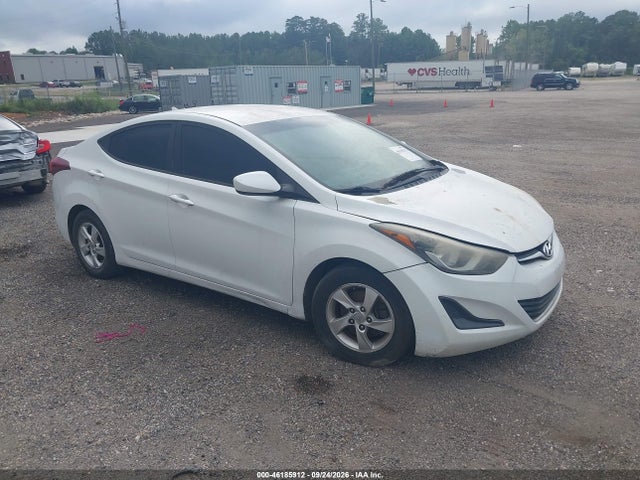 Продаж на аукціоні авто 2015 Hyundai Elantra Se, vin: 5NPDH4AE2FH564336, номер лоту: 46185912
