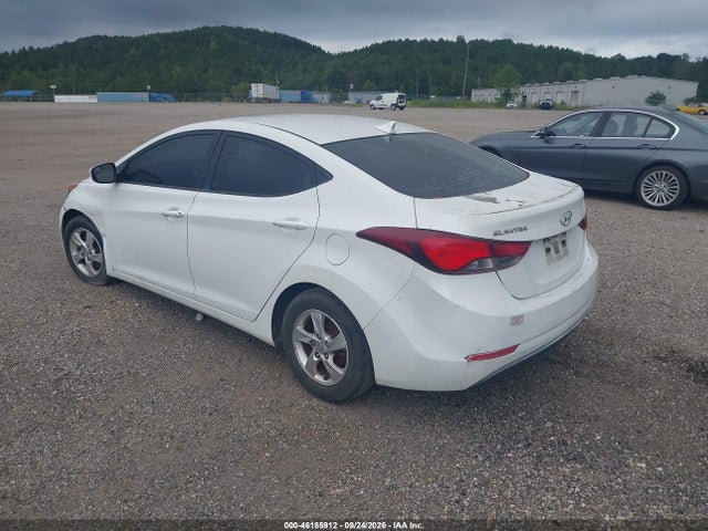 Продаж на аукціоні авто 2015 Hyundai Elantra Se, vin: 5NPDH4AE2FH564336, номер лоту: 46185912