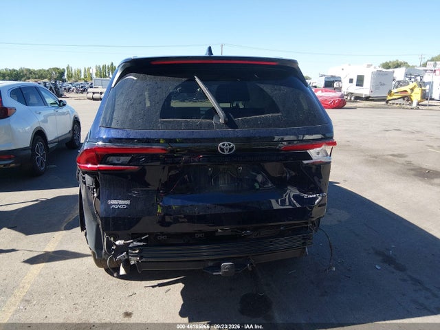 2025 Toyota Grand Highlander Limited მანქანა იყიდება აუქციონზე, vin: 5TDAAAB56SS079917, აუქციონის ნომერი: 46185966