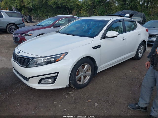 46185973 :رقم المزاد ، KNAGM4A78F5662410 vin ، 2015 Kia Optima Lx مزاد بيع