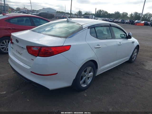 46185973 :رقم المزاد ، KNAGM4A78F5662410 vin ، 2015 Kia Optima Lx مزاد بيع