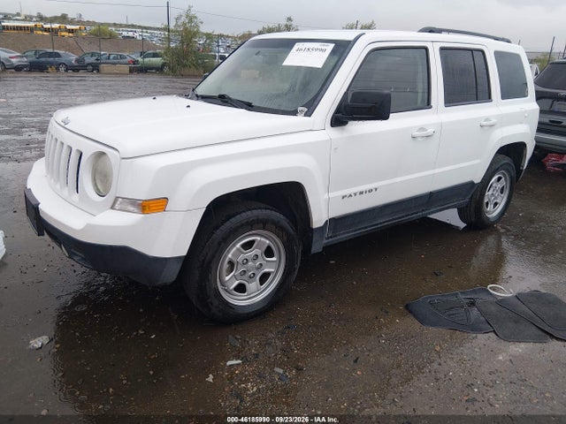 Продаж на аукціоні авто 2014 Jeep Patriot Sport, vin: 1C4NJRBB7ED778592, номер лоту: 46185990