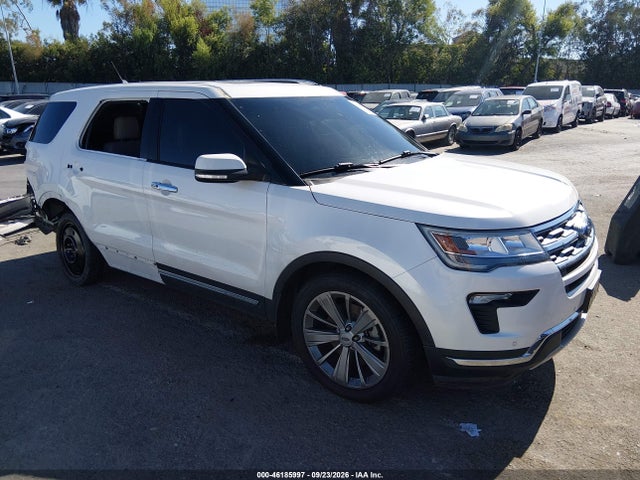 2018 Ford Explorer Limited მანქანა იყიდება აუქციონზე, vin: 1FM5K7F84JGB09832, აუქციონის ნომერი: 46185997