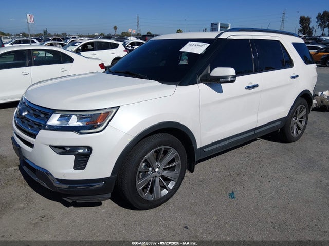 2018 Ford Explorer Limited მანქანა იყიდება აუქციონზე, vin: 1FM5K7F84JGB09832, აუქციონის ნომერი: 46185997