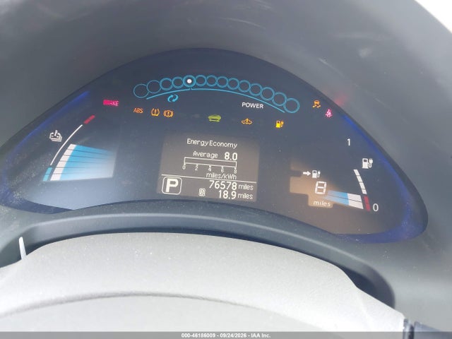 Aukcja sprzedaży 2011 Nissan Leaf Sl, vin: JN1AZ0CP6BT009244, numer aukcji: 46186009