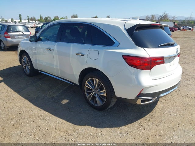 46186023 :رقم المزاد ، 5FRYD3H58HB013809 vin ، 2017 Acura Mdx Technology Package مزاد بيع