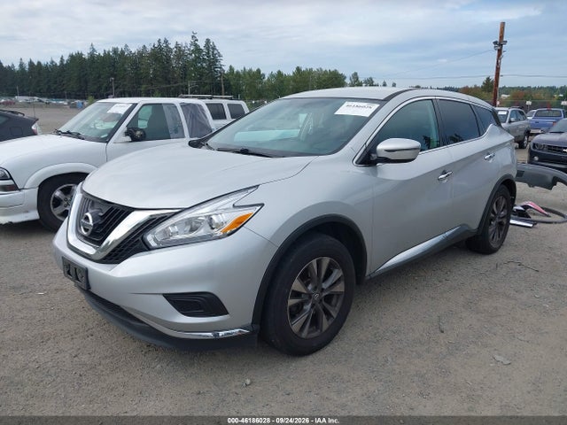 46186028 :رقم المزاد ، 5N1AZ2MH0GN147904 vin ، 2016 Nissan Murano Platinum/s/sl/sv مزاد بيع