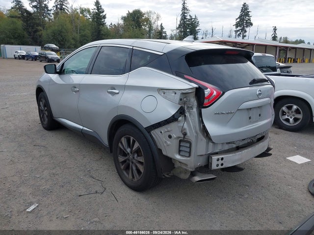 46186028 :رقم المزاد ، 5N1AZ2MH0GN147904 vin ، 2016 Nissan Murano Platinum/s/sl/sv مزاد بيع