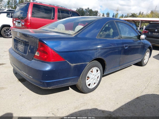 Aukcja sprzedaży 2003 Honda Civic Lx, vin: 1HGEM225X3L017312, numer aukcji: 46186066